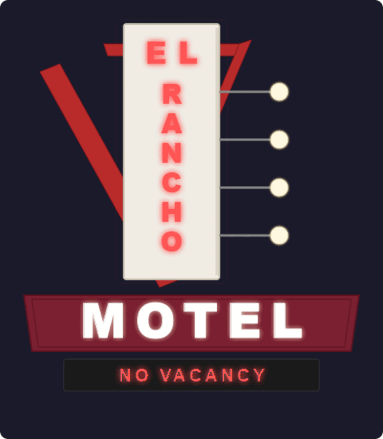 El Rancho Motel sign